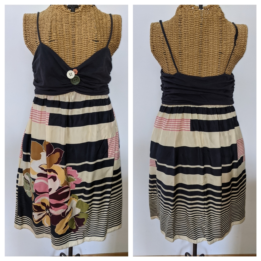 Anthropologie Pinkerton pockets dress S
